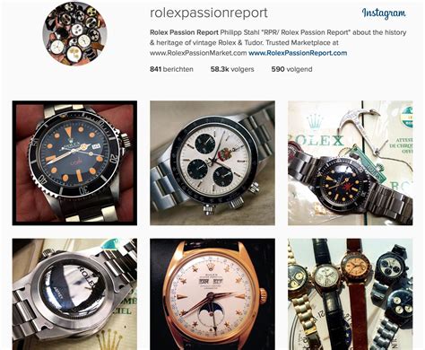 vintage rolex instagram